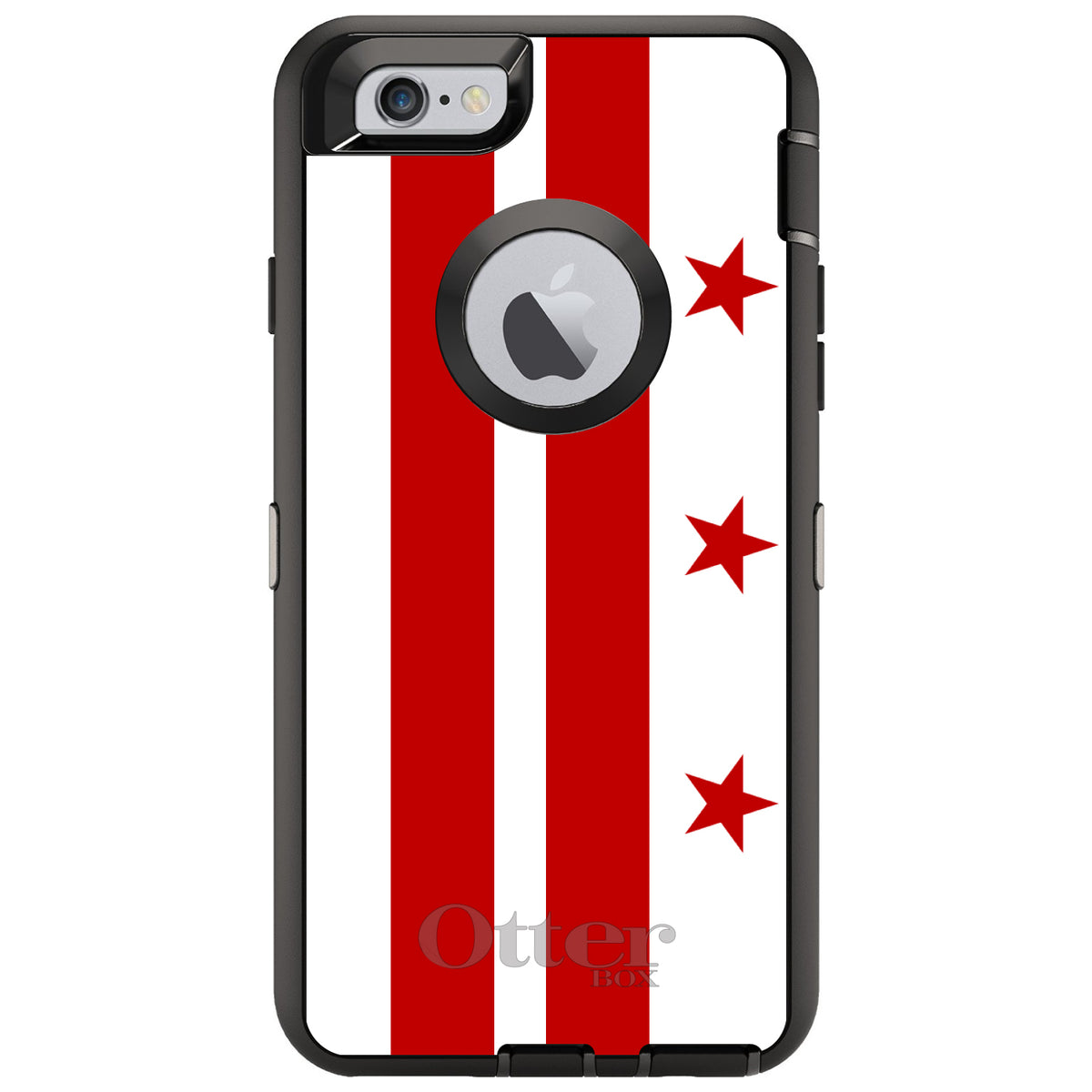 Washington DC Flag OtterBox Defender Case for iPhone & Galaxy, view 4