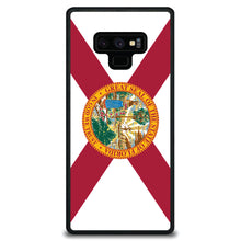 DistinctInk® Hard Plastic Snap-On Case for Apple iPhone or Samsung Galaxy - Florida State Flag