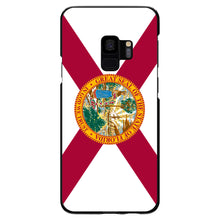 DistinctInk® Hard Plastic Snap-On Case for Apple iPhone or Samsung Galaxy - Florida State Flag