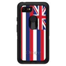 DistinctInk™ OtterBox Defender Series Case for Apple iPhone / Samsung Galaxy / Google Pixel - Hawaii State Flag