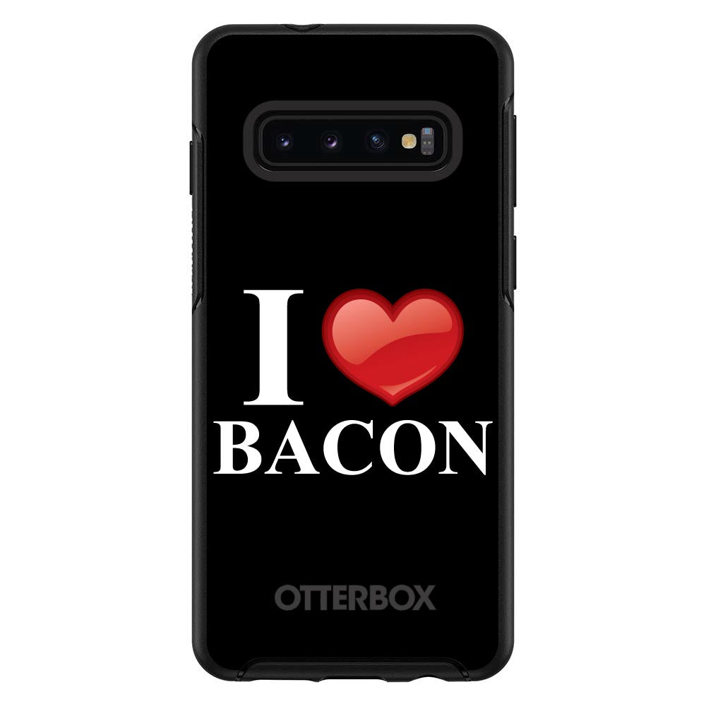 Black White Red I Heart Bacon OtterBox Symmetry Case for iPhone & Galaxy, view 6