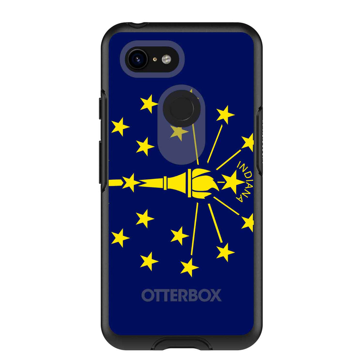 Indiana State Flag OtterBox Symmetry Case for iPhone & Galaxy, view 15