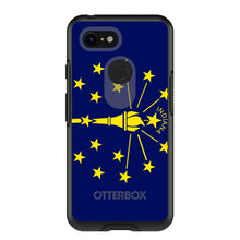 DistinctInk™ OtterBox Symmetry Series Case for Apple iPhone / Samsung Galaxy / Google Pixel - Indiana State Flag