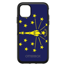 DistinctInk™ OtterBox Symmetry Series Case for Apple iPhone / Samsung Galaxy / Google Pixel - Indiana State Flag