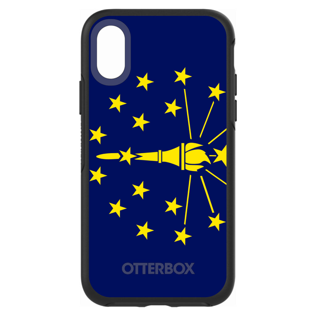 Indiana State Flag OtterBox Symmetry Case for iPhone & Galaxy, view 4