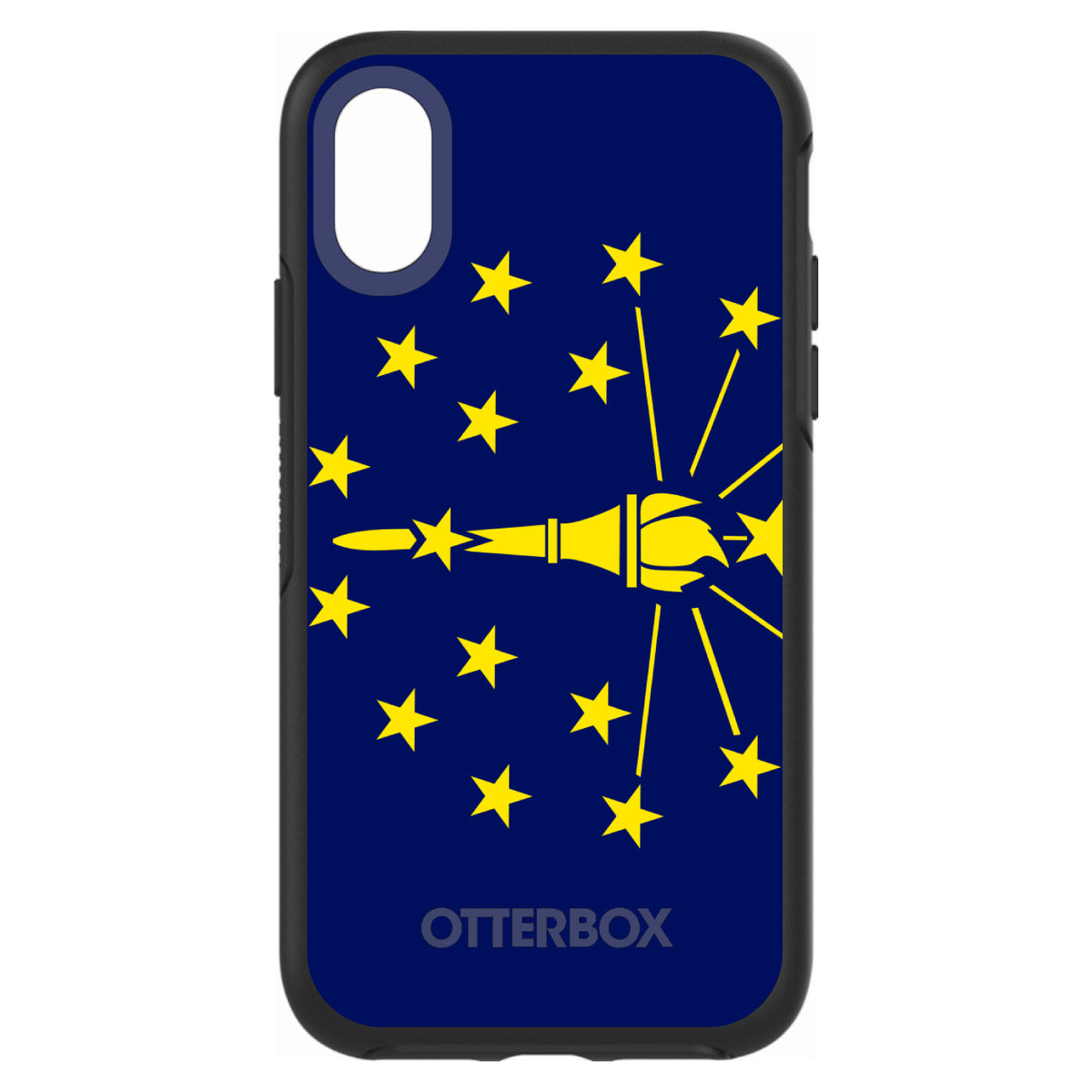 Indiana State Flag OtterBox Symmetry Case for iPhone & Galaxy, view 4