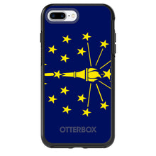 DistinctInk™ OtterBox Symmetry Series Case for Apple iPhone / Samsung Galaxy / Google Pixel - Indiana State Flag