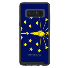 DistinctInk™ OtterBox Symmetry Series Case for Apple iPhone / Samsung Galaxy / Google Pixel - Indiana State Flag