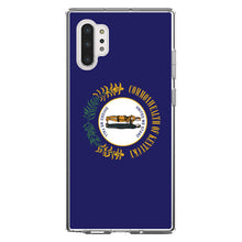 DistinctInk® Clear Shockproof Hybrid Case for Apple iPhone / Samsung Galaxy / Google Pixel - Kentucky State Flag