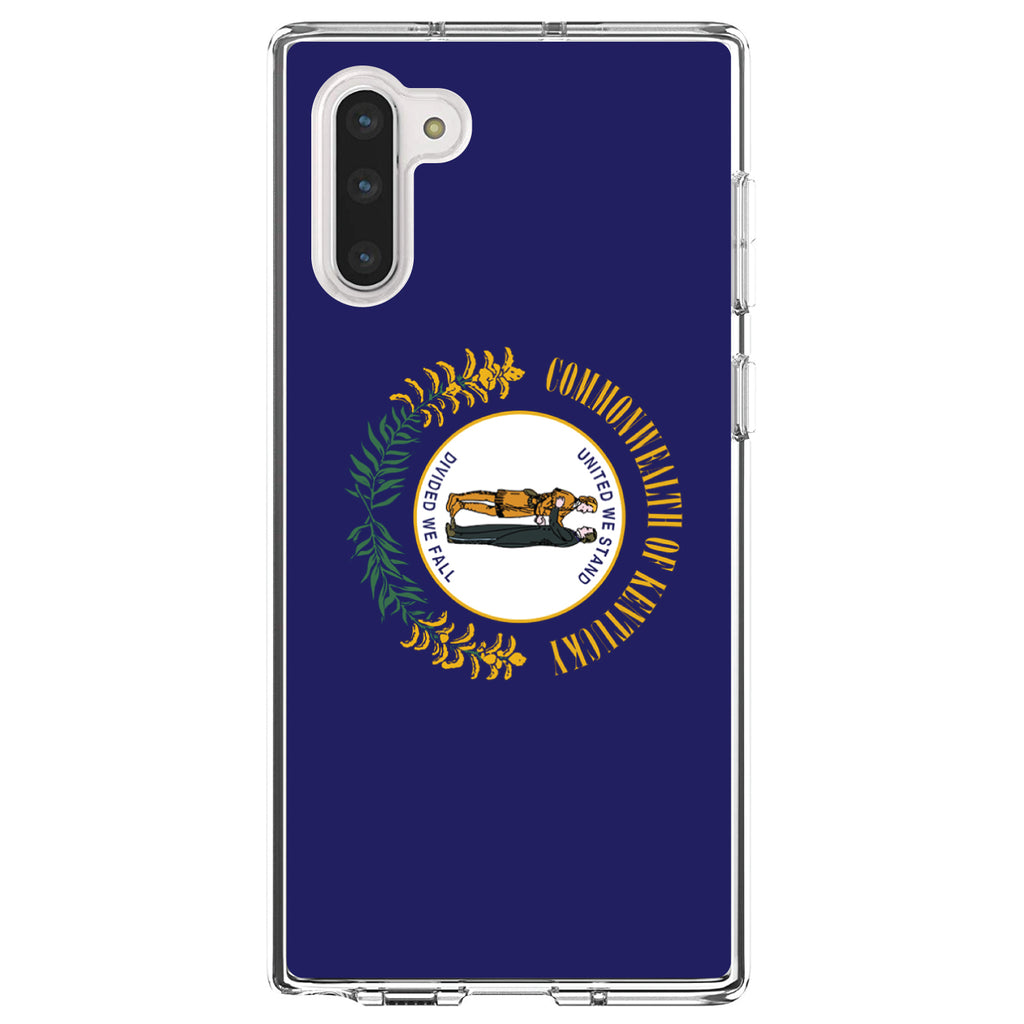 Kentucky State Flag Clear Shockproof iPhone Case, view 9