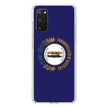 DistinctInk® Clear Shockproof Hybrid Case for Apple iPhone / Samsung Galaxy / Google Pixel - Kentucky State Flag