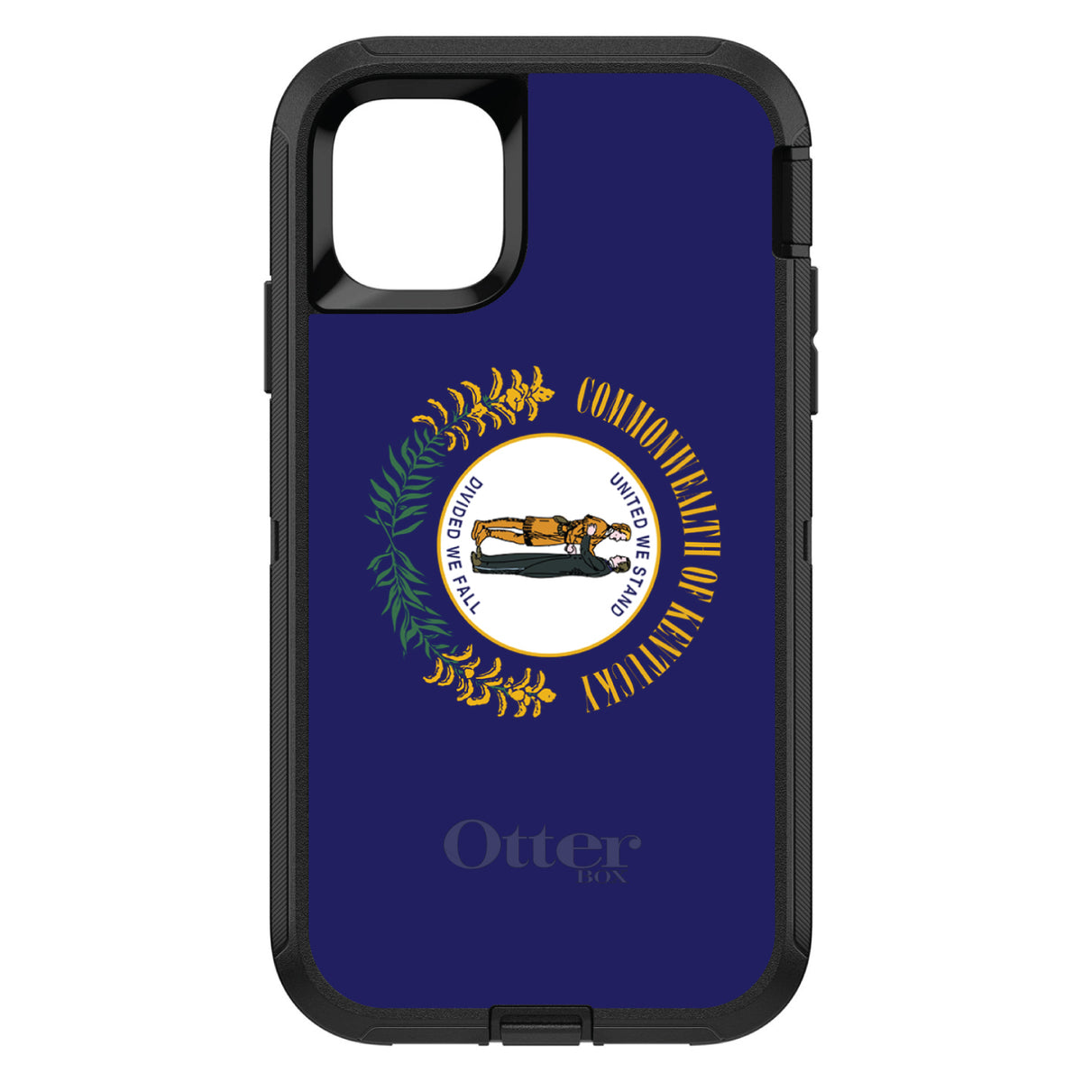 Kentucky State Flag OtterBox Defender Case for iPhone & Galaxy, view 2