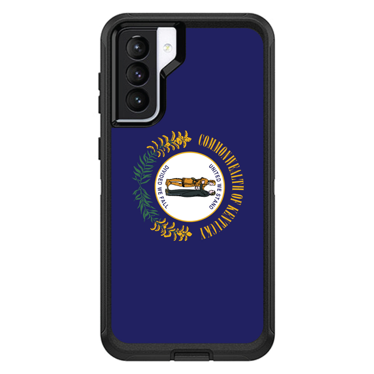 Kentucky State Flag OtterBox Defender Case for iPhone & Galaxy, view 6