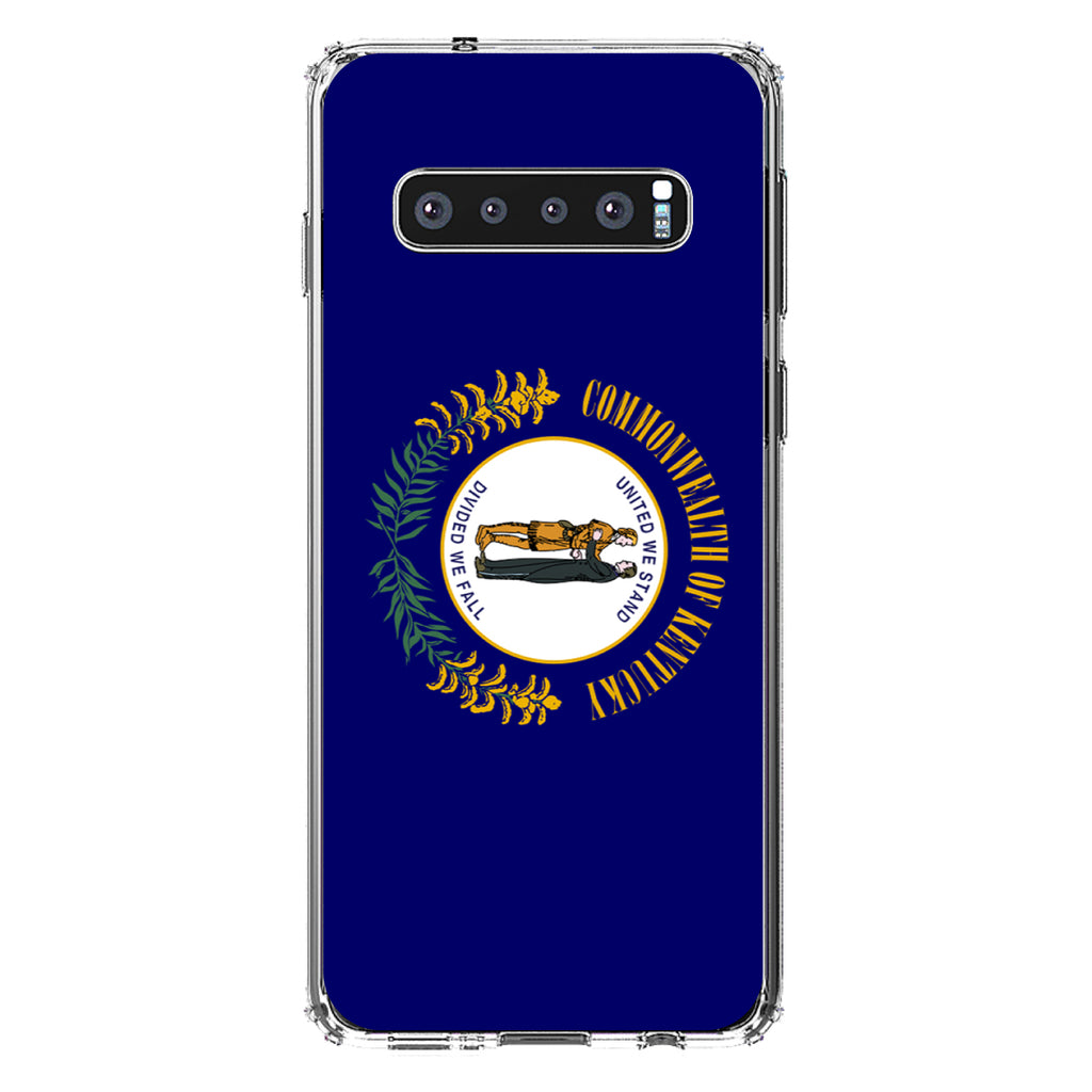 Kentucky State Flag Clear Shockproof iPhone Case, view 17