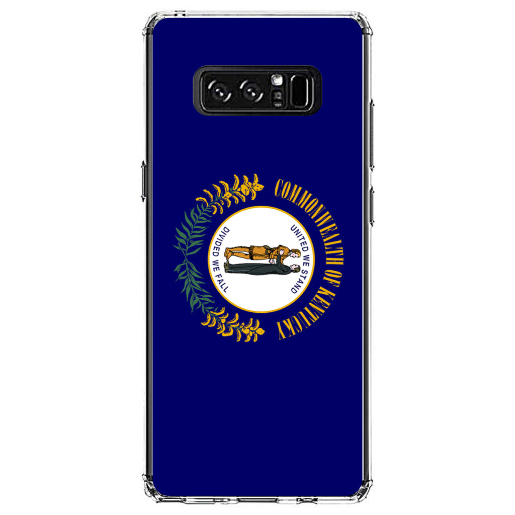 Kentucky State Flag Clear Shockproof iPhone Case, view 12