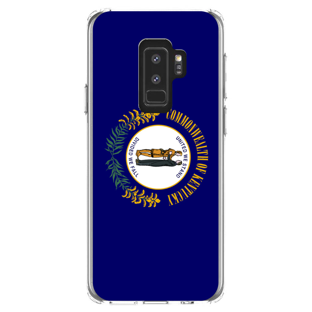 Kentucky State Flag Clear Shockproof iPhone Case, view 20