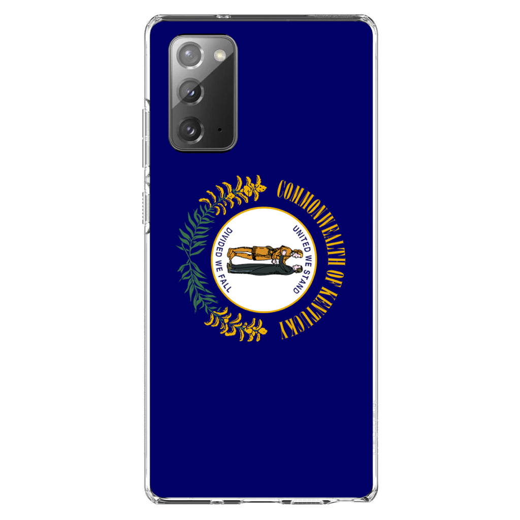 Kentucky State Flag Clear Shockproof iPhone Case, view 8