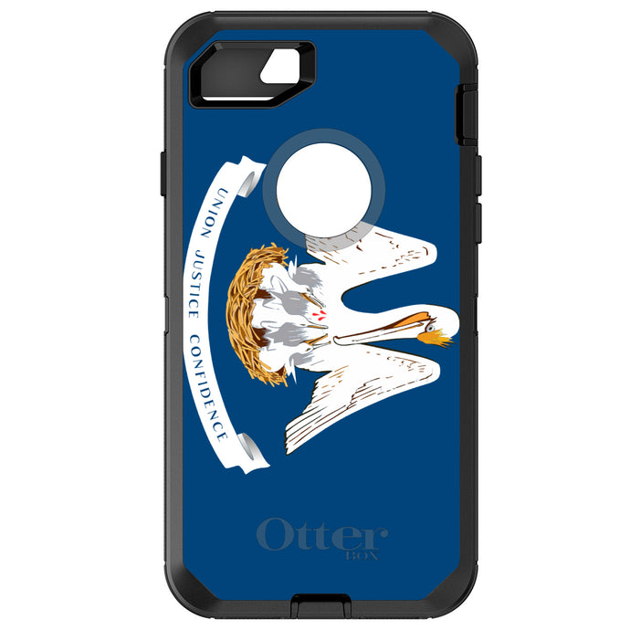 DistinctInk™ OtterBox Defender Series Case for Apple iPhone / Samsung Galaxy / Google Pixel - Louisiana State Flag