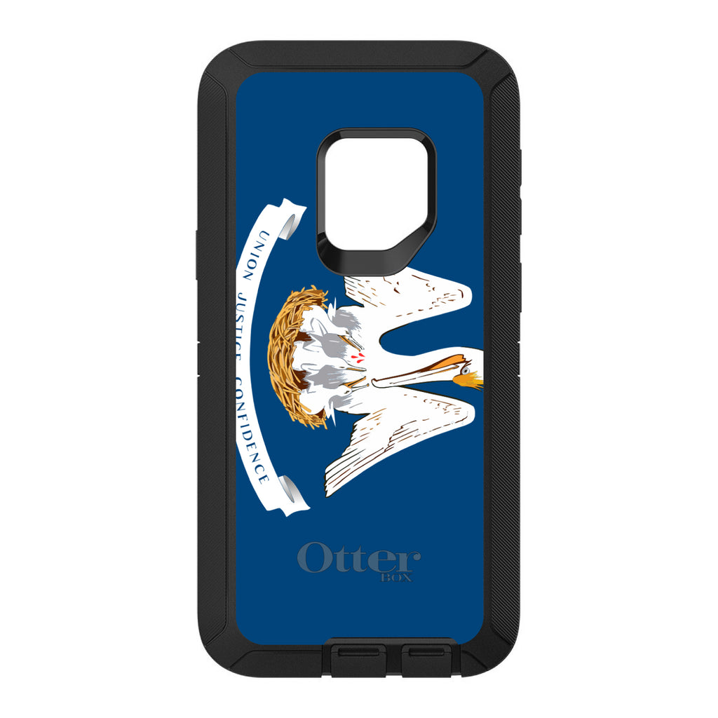 Louisiana State Flag OtterBox Defender Case for iPhone & Galaxy, view 11