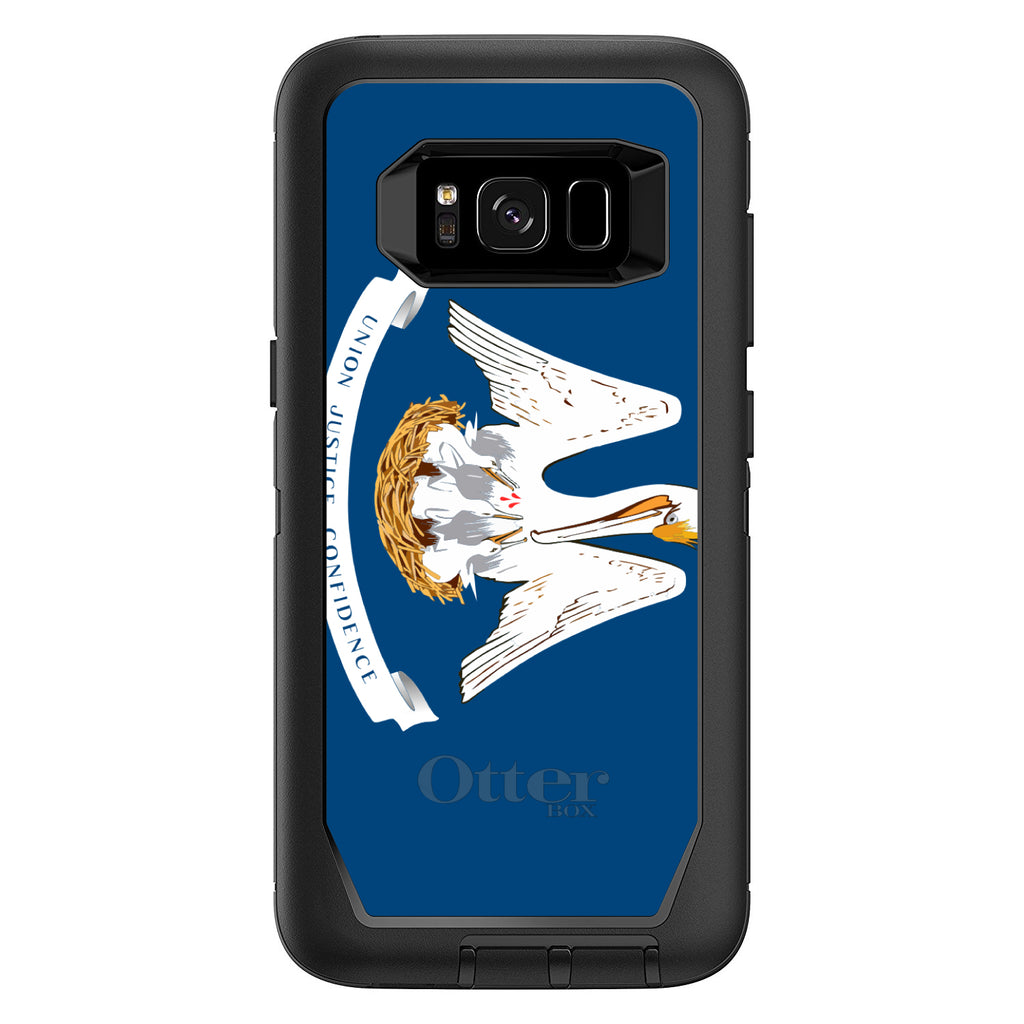 Louisiana State Flag OtterBox Defender Case for iPhone & Galaxy, view 12