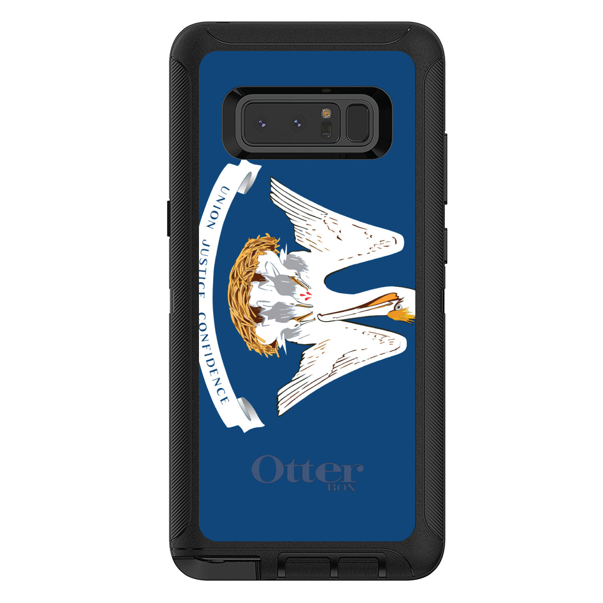 Louisiana State Flag OtterBox Defender Case for iPhone & Galaxy, view 17