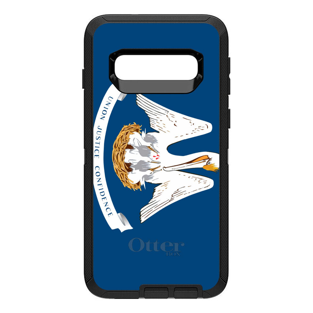 Louisiana State Flag OtterBox Defender Case for iPhone & Galaxy, view 9