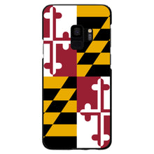 DistinctInk® Hard Plastic Snap-On Case for Apple iPhone or Samsung Galaxy - Maryland State Flag