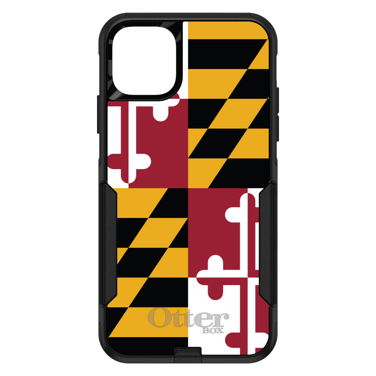 Maryland State Flag OtterBox Commuter Case for iPhone & Galaxy, view 2