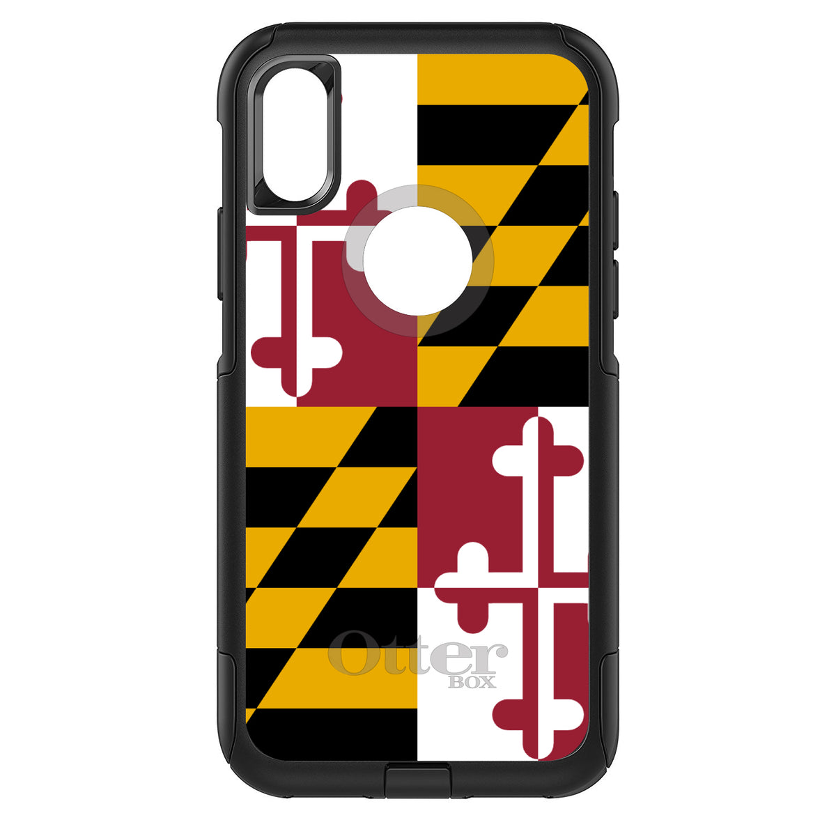 Maryland State Flag OtterBox Commuter Case for iPhone & Galaxy, view 3