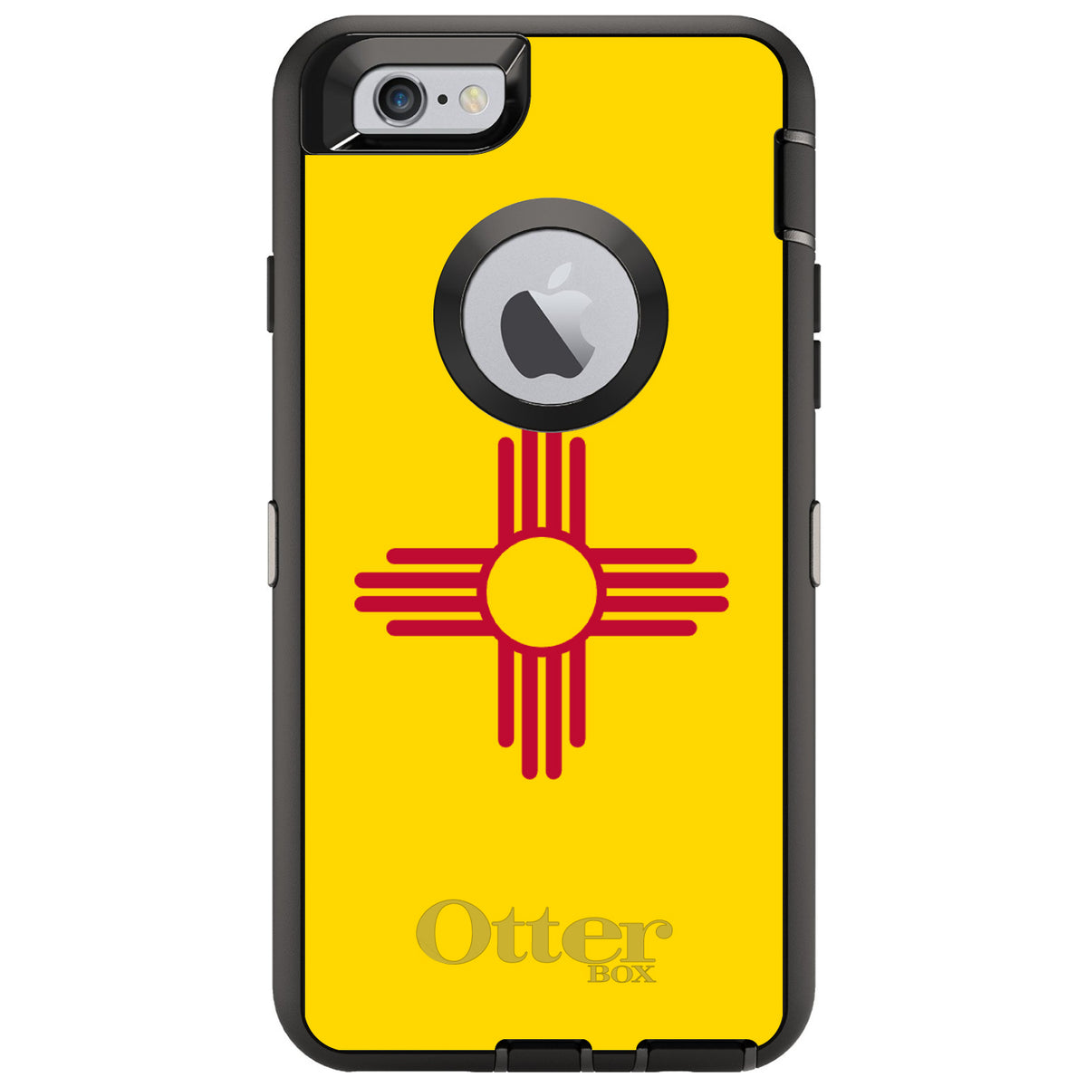 New Mexico State Flag OtterBox Defender Case for iPhone & Galaxy, view 4