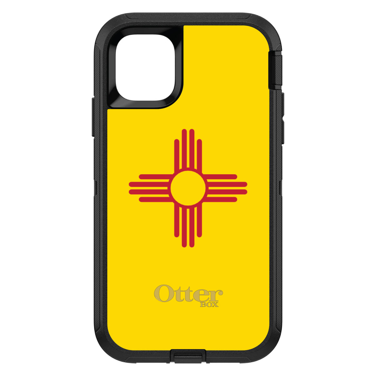 New Mexico State Flag OtterBox Defender Case for iPhone & Galaxy, view 2