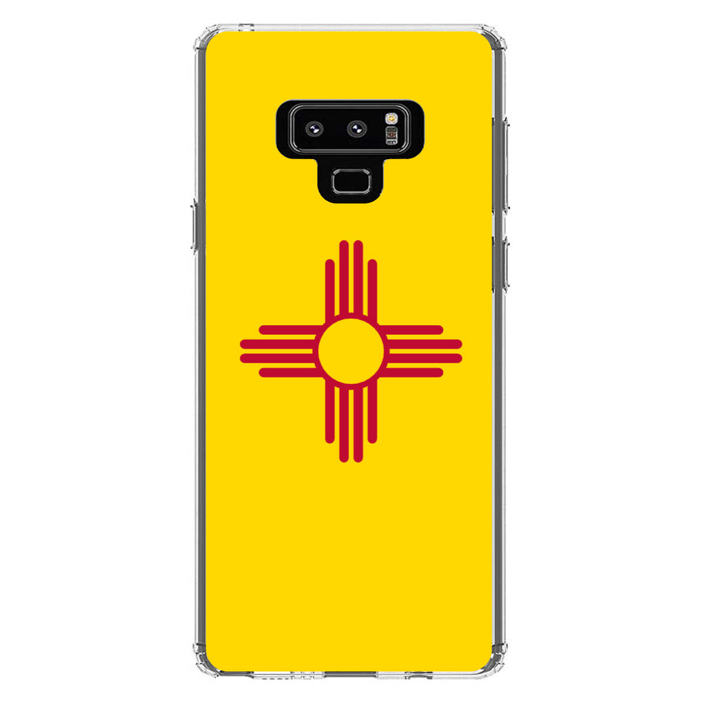 New Mexico State Flag Clear Shockproof iPhone Case, view 11