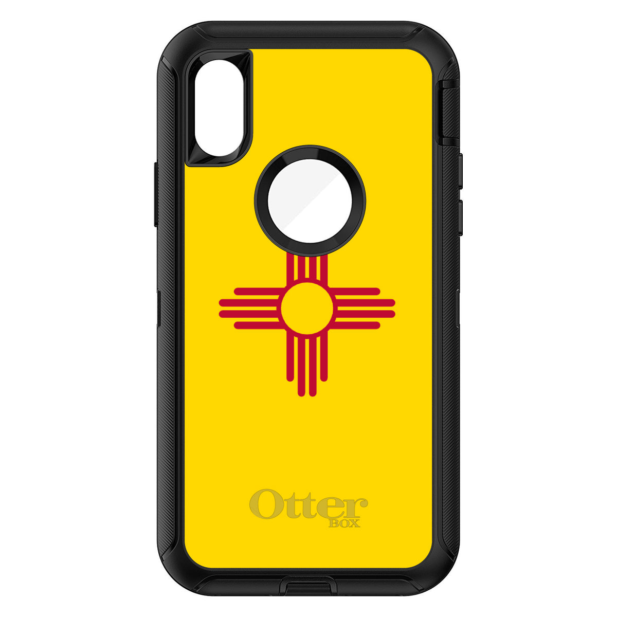 New Mexico State Flag OtterBox Defender Case for iPhone & Galaxy, view 3