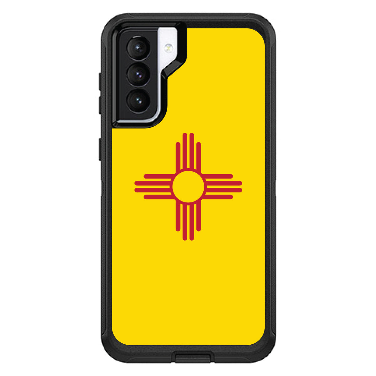 New Mexico State Flag OtterBox Defender Case for iPhone & Galaxy, view 5