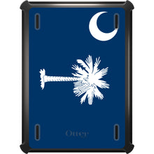 DistinctInk™ OtterBox Defender Series Case for Apple iPad / iPad Pro / iPad Air / iPad Mini - South Carolina State Flag