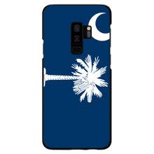DistinctInk® Hard Plastic Snap-On Case for Apple iPhone or Samsung Galaxy - South Carolina State Flag