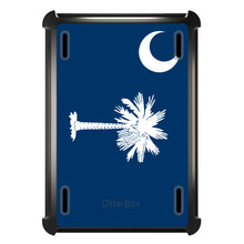 DistinctInk™ OtterBox Defender Series Case for Apple iPad / iPad Pro / iPad Air / iPad Mini - South Carolina State Flag