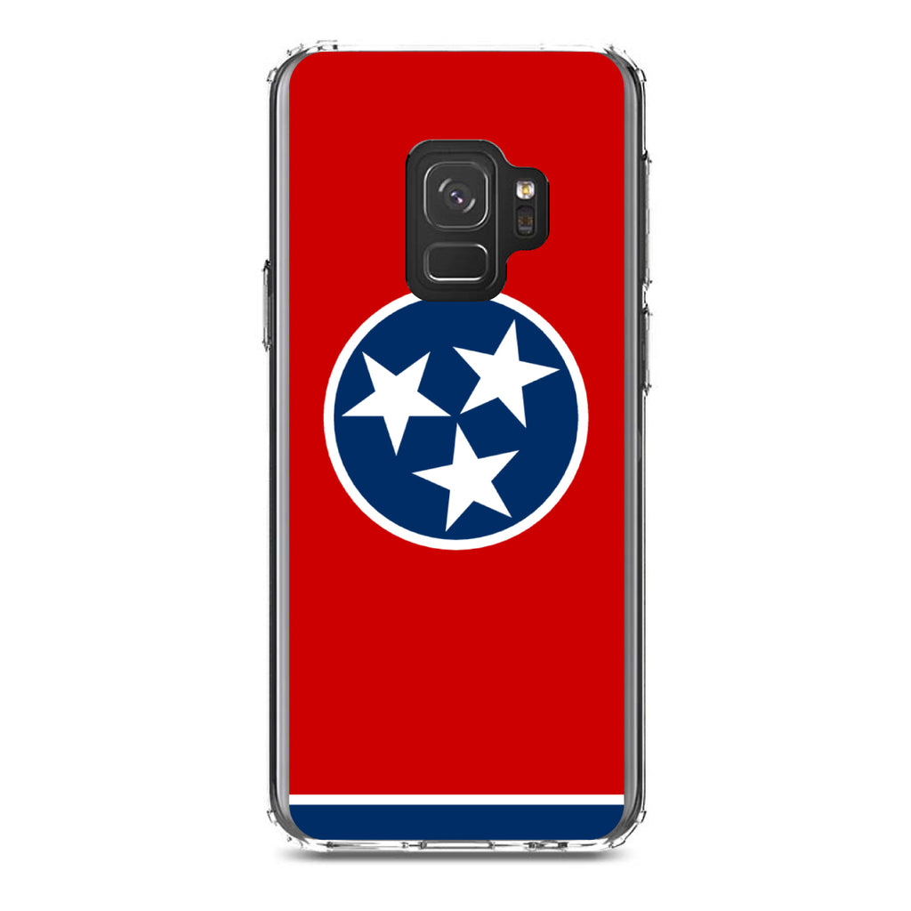 Tennessee State Flag Clear Shockproof iPhone Case, view 19
