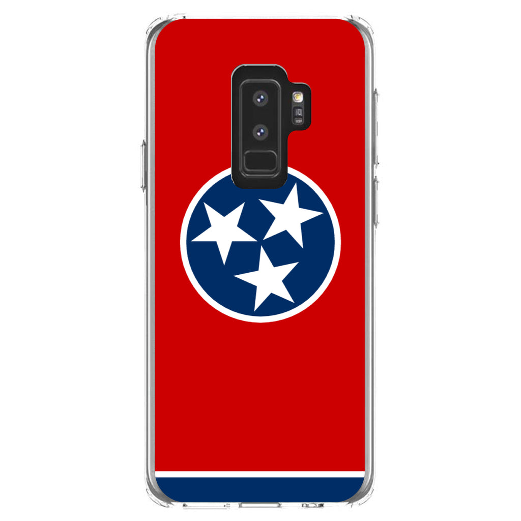 Tennessee State Flag Clear Shockproof iPhone Case, view 20