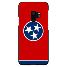 DistinctInk® Hard Plastic Snap-On Case for Apple iPhone or Samsung Galaxy - Tennessee State Flag