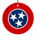 Tennessee State Flag Ceramic Ornament