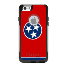 DistinctInk™ OtterBox Commuter Series Case for Apple iPhone or Samsung Galaxy - Tennessee State Flag