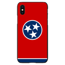 DistinctInk® Hard Plastic Snap-On Case for Apple iPhone or Samsung Galaxy - Tennessee State Flag
