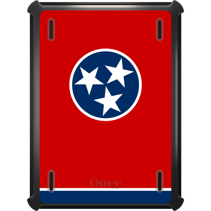 DistinctInk™ OtterBox Defender Series Case for Apple iPad / iPad Pro / iPad Air / iPad Mini - Tennessee State Flag