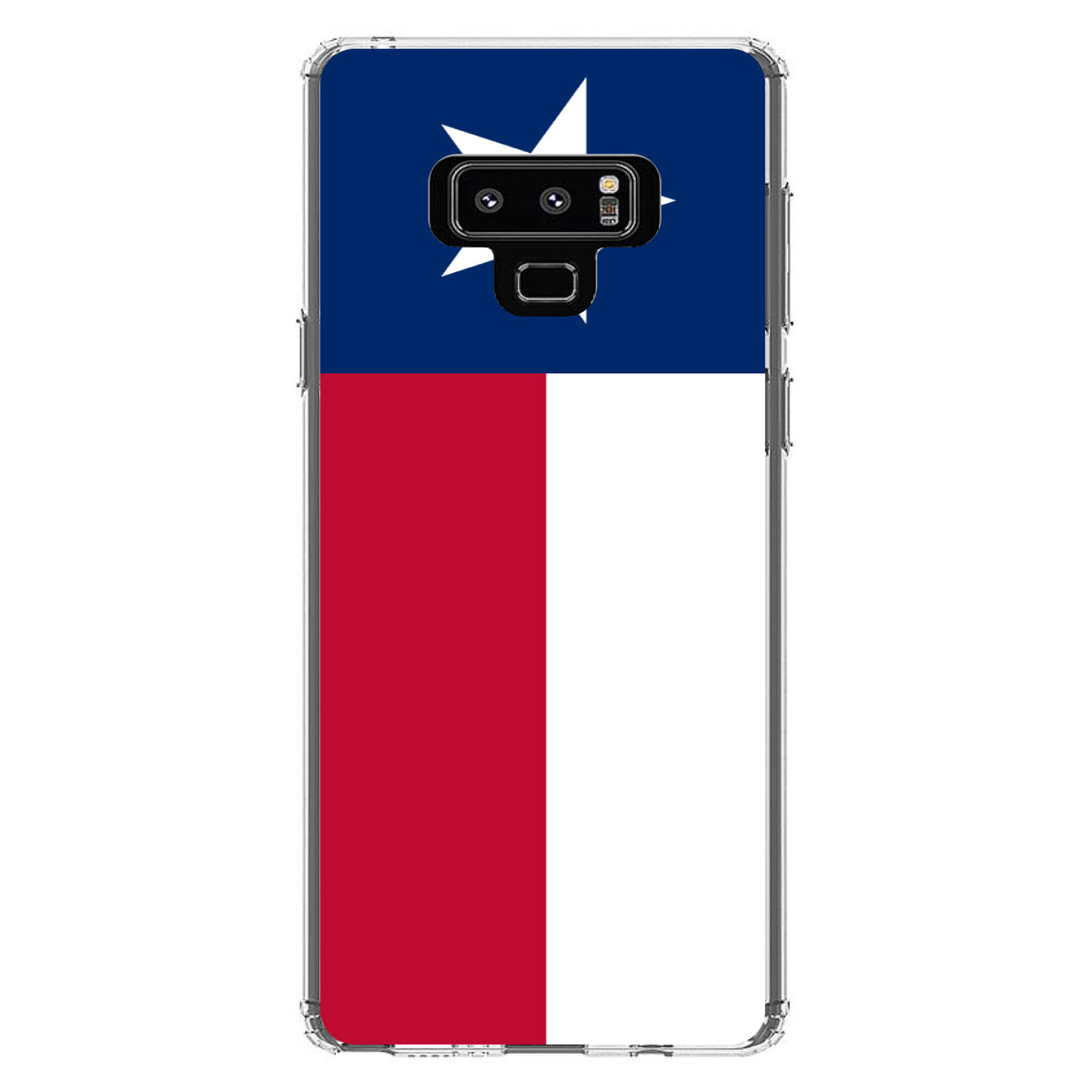 Texas State Flag Clear Shockproof iPhone Case, view 11
