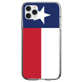Texas State Flag Clear Shockproof iPhone Case