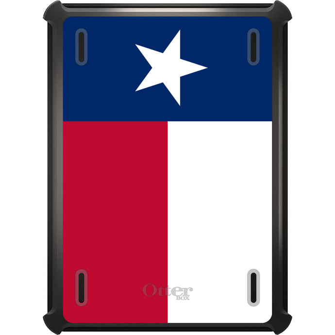 DistinctInk™ OtterBox Defender Series Case for Apple iPad / iPad Pro / iPad Air / iPad Mini - Texas State Flag