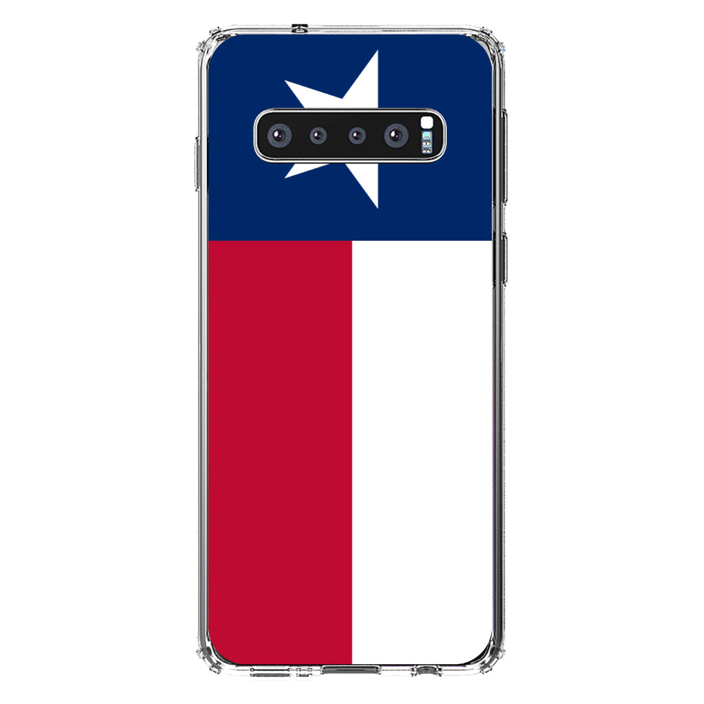 Texas State Flag Clear Shockproof iPhone Case, view 16
