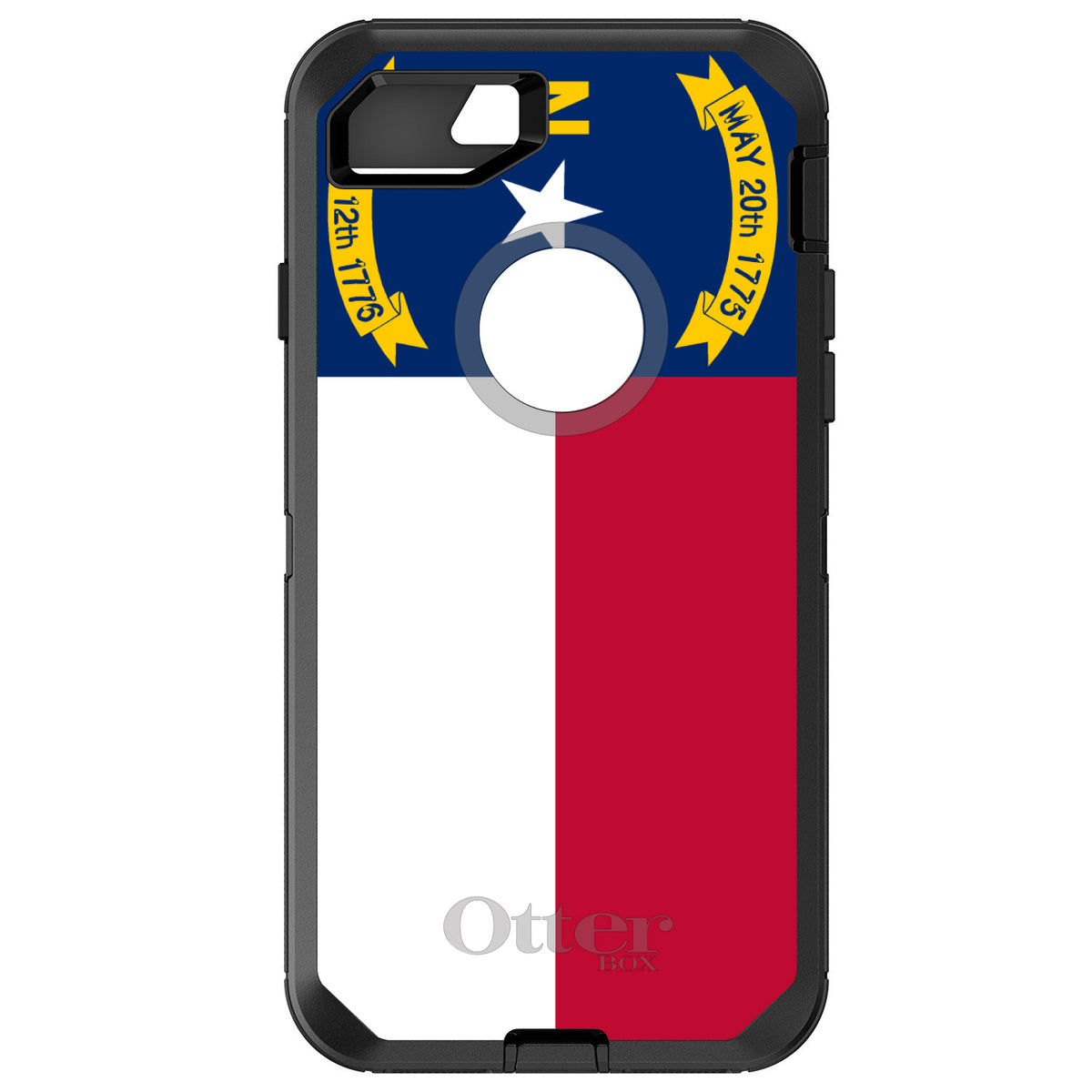 North Carolina State Flag OtterBox Defender Case for iPhone & Galaxy