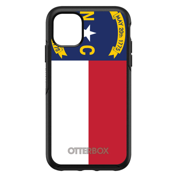 DistinctInk™ OtterBox Symmetry Series Case for Apple iPhone / Samsung Galaxy / Google Pixel - North Carolina State Flag